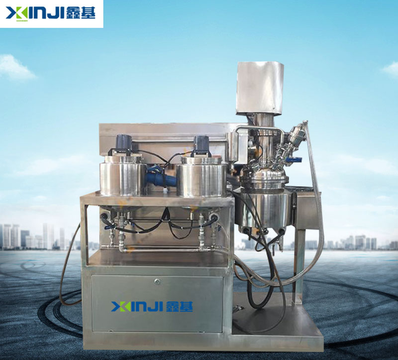 海南省升降式乳化机与普通搅拌机的对比